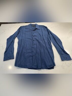 Pierre Cardin long sleeve ultra silky shirt size 16 - 16 1/2 (Lg)
